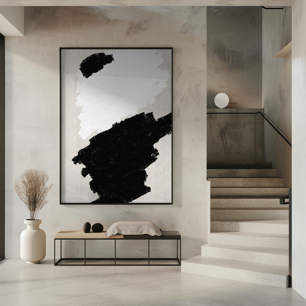 Rustic Organic Oil Painting | Poster