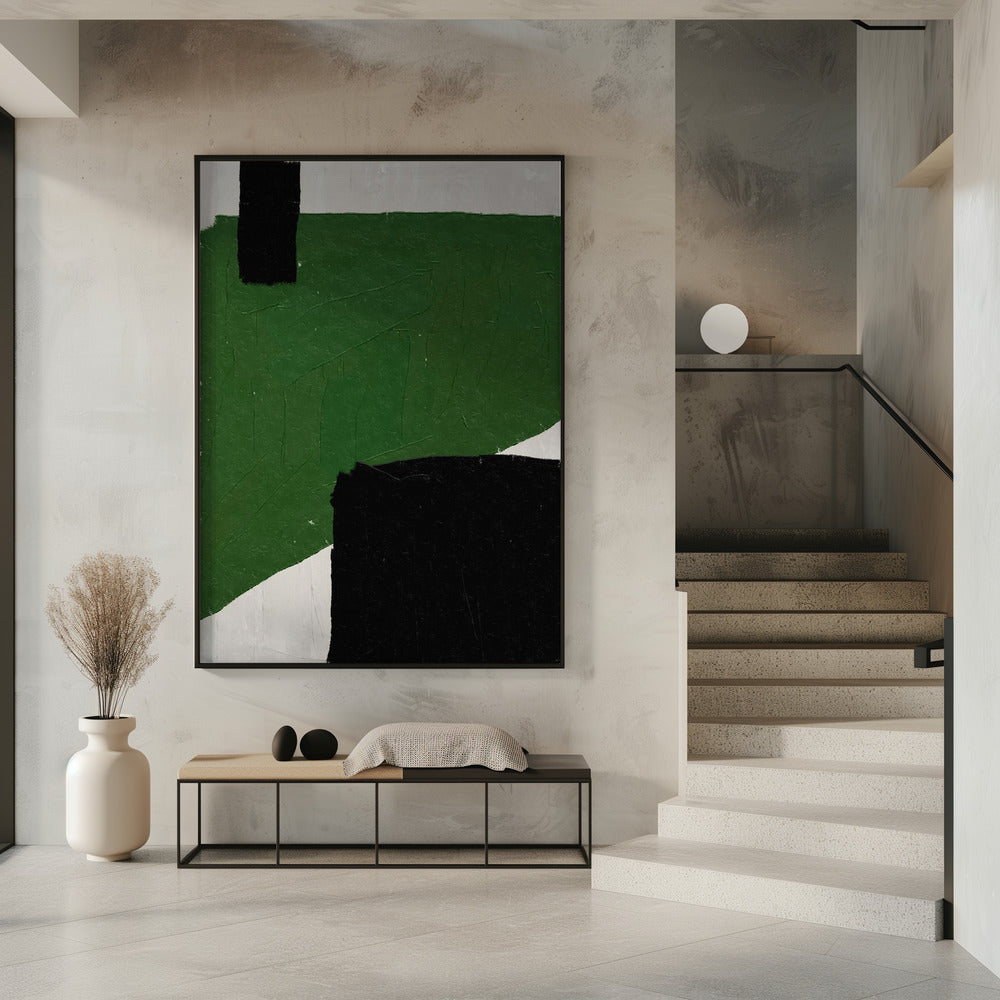 Emerald Abstraction | Poster