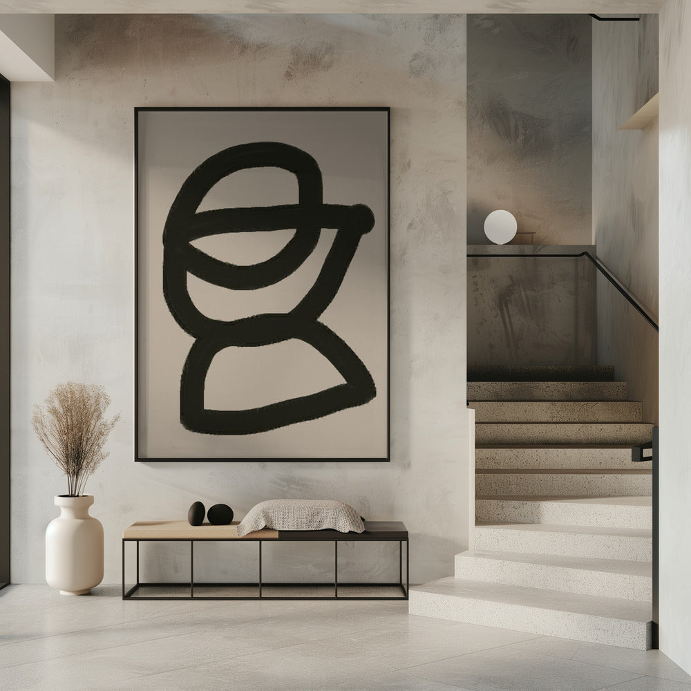 Bold Abstract Form | Poster