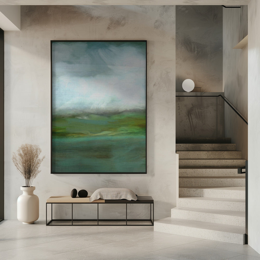 Rough Seas Oil Panel 1 | Poster