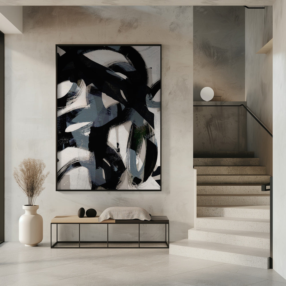 Abstract Brush Strokes 152 | Poster