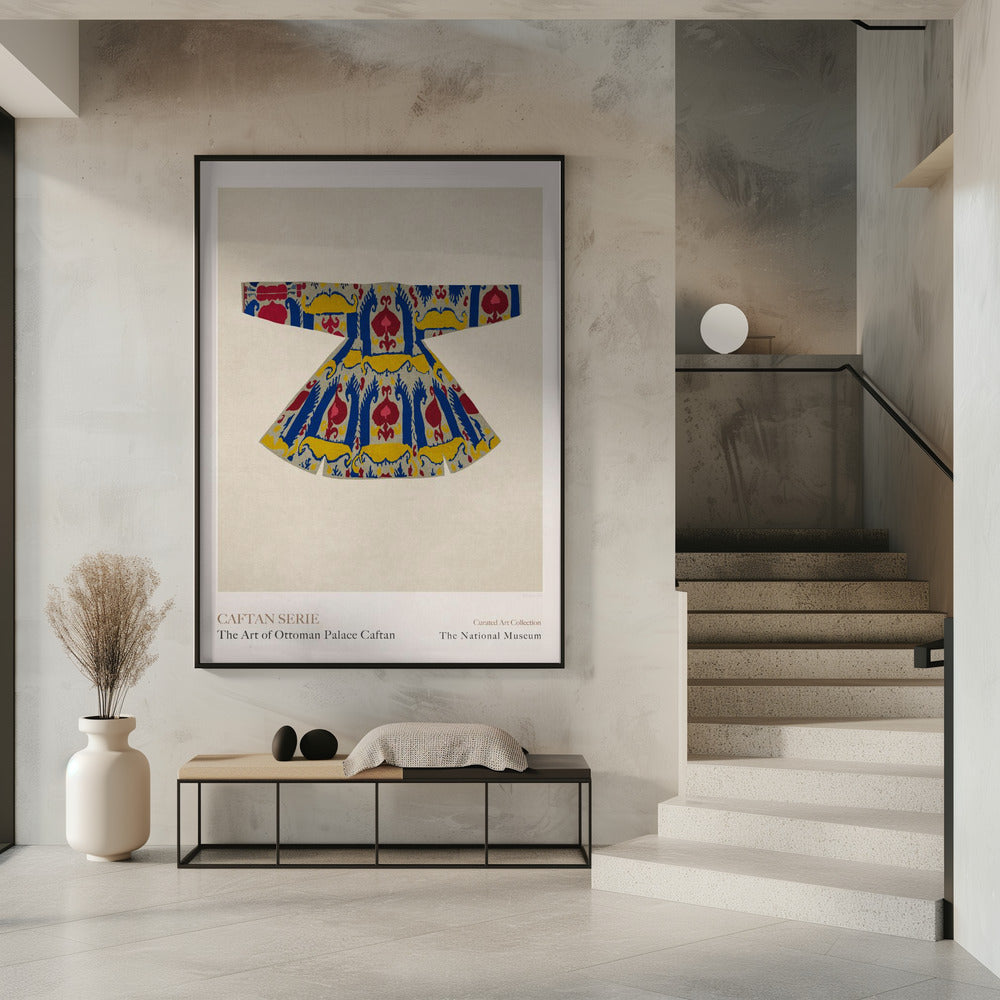 Verzierter osmanischer Kaftan | Poster