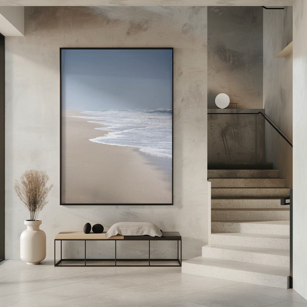 Blau und Sand 1 | Poster