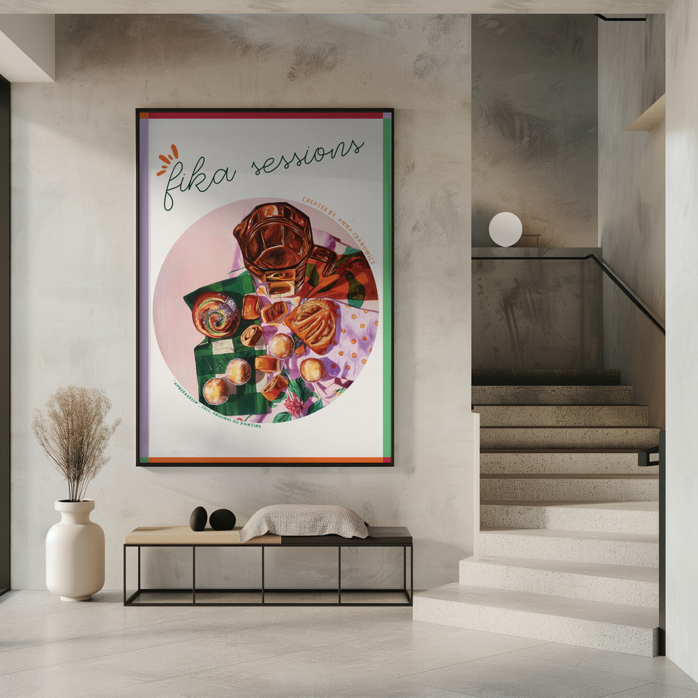 Bernstein und Grün | Poster