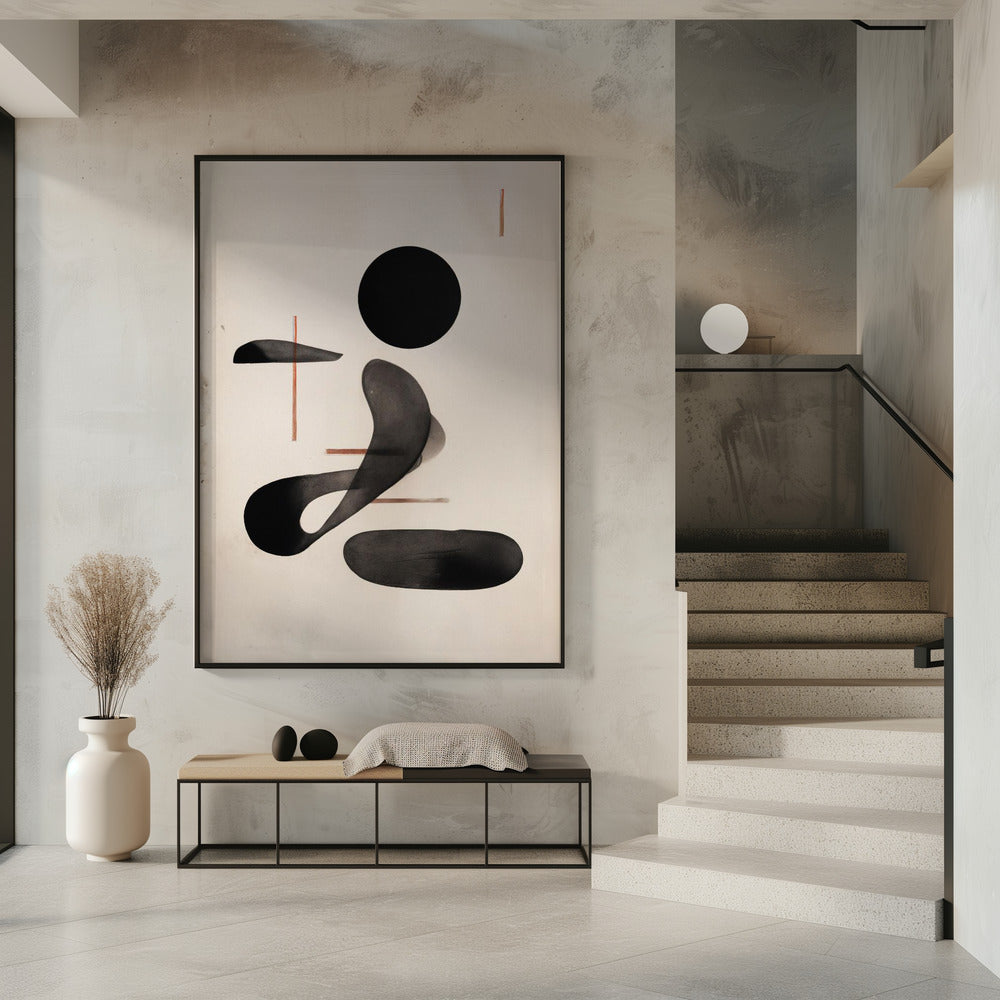 Abstrakte Flowforms | Poster