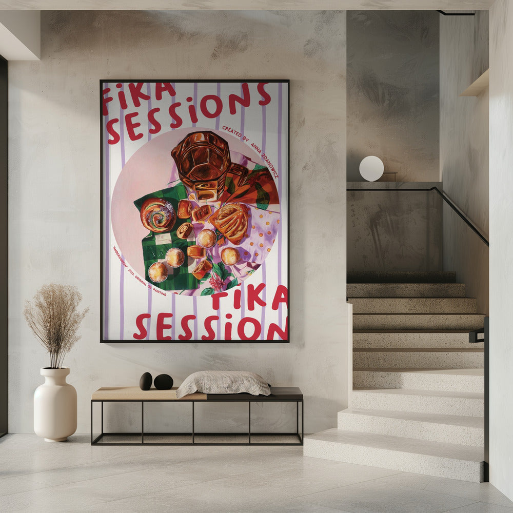 Bernstein und Grün | Poster