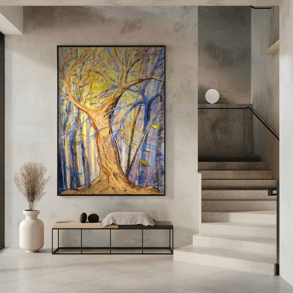 Radiant Forest Glow | Poster