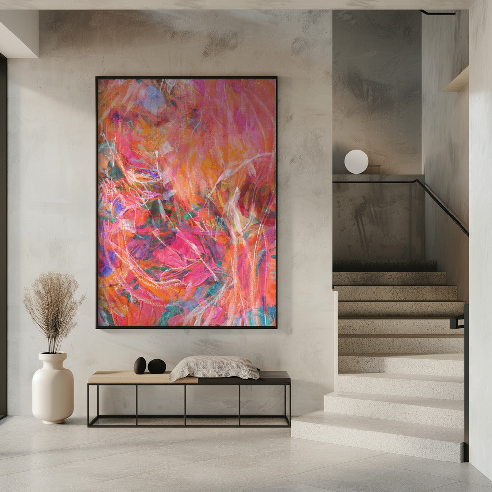 Bunte Blumenblätter | Poster