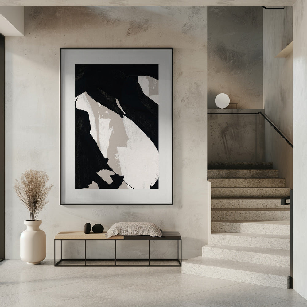 Abstrakte Pinselstriche 59X | Poster