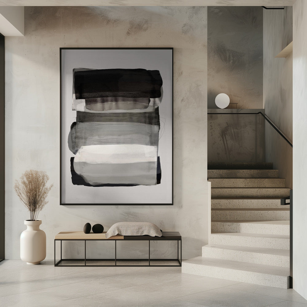 Abstrakte Pinselstriche 79 | Poster