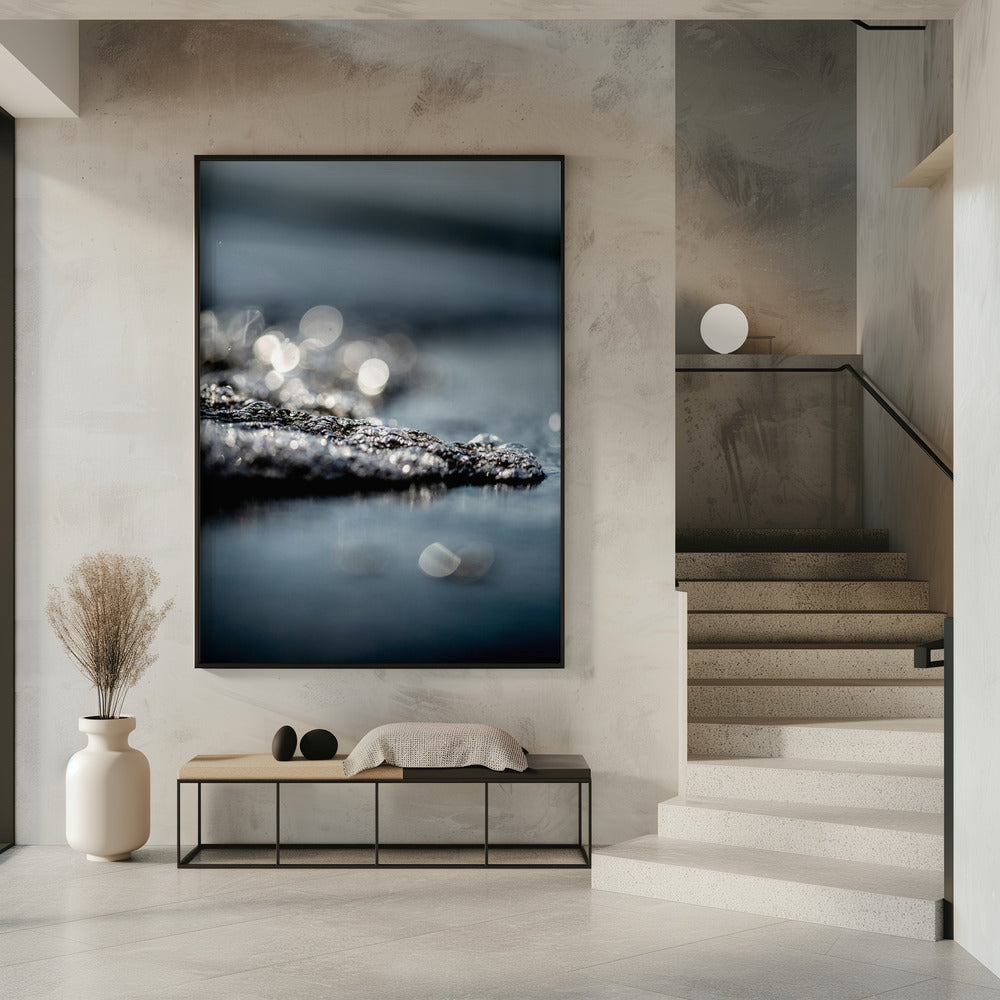 Wellen und Glitzer | Poster
