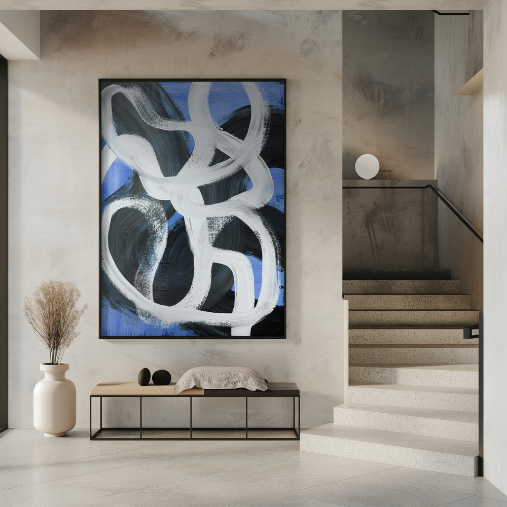 Abstract Brush Strokes 127 | Poster