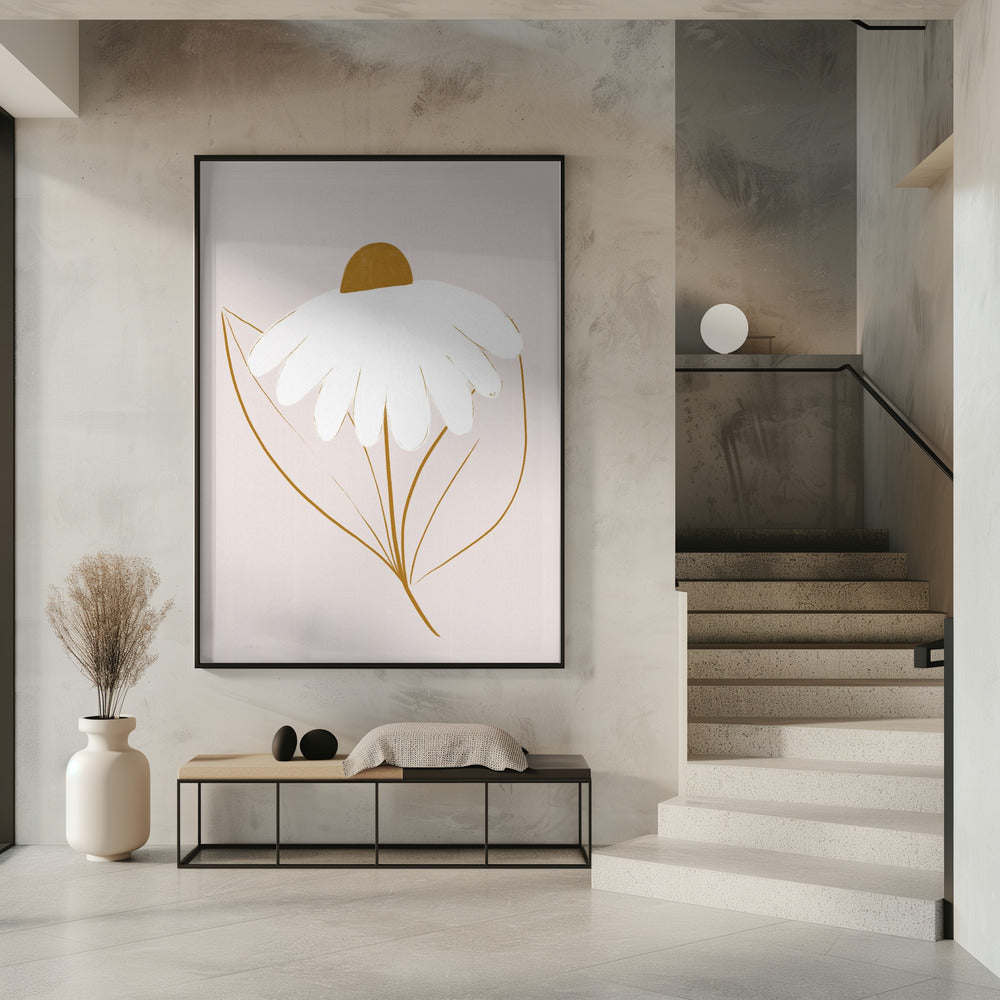 White Daisy | Poster