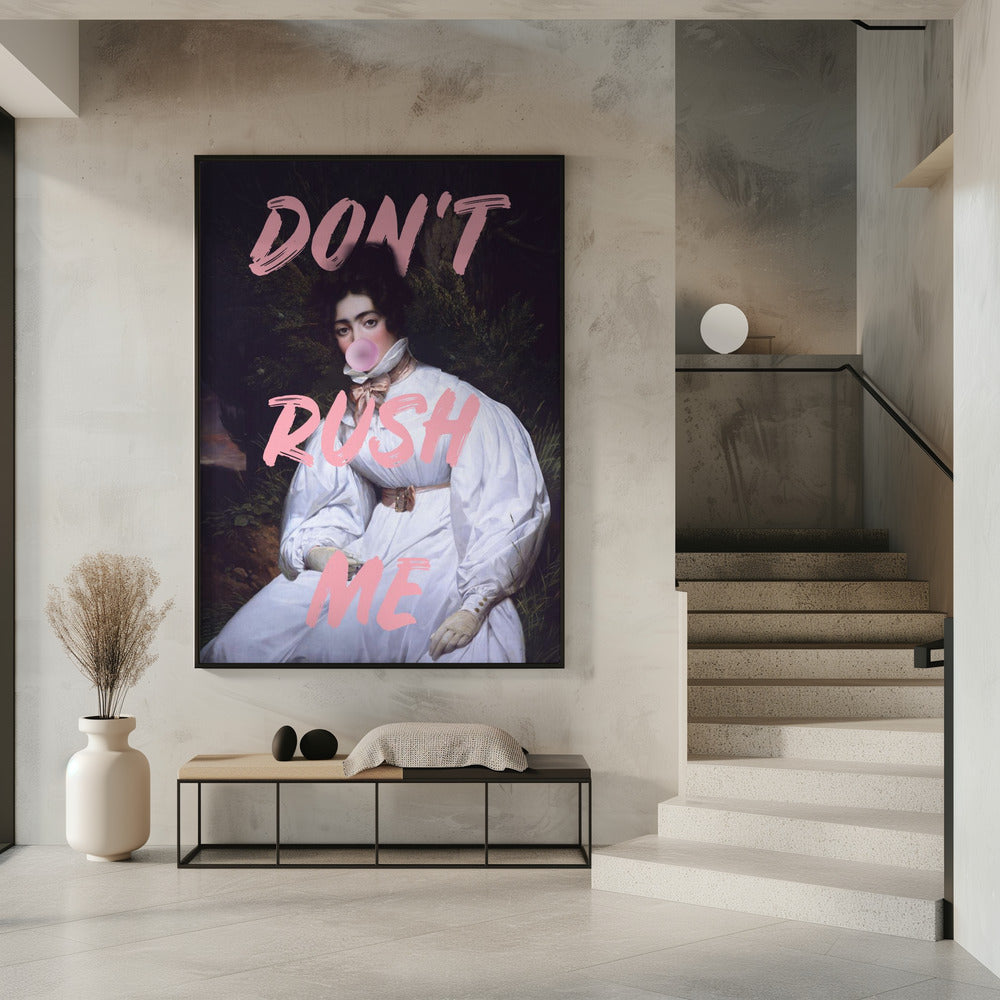 Dontrushme24p Ratioiso | Poster