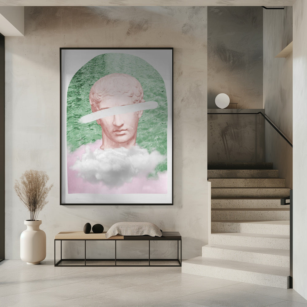 Antike Statue surreales Verhältnis 2x3 | Poster