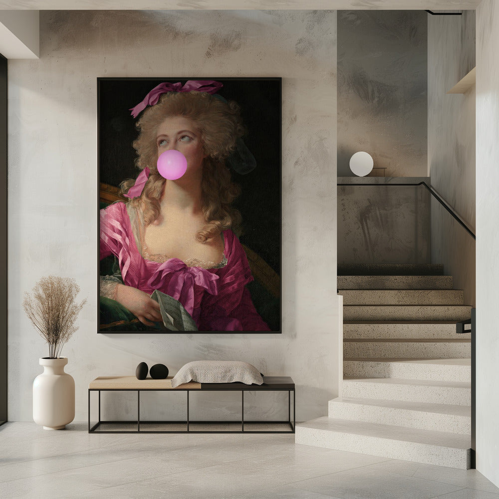 Bubblegummadame Pink Kopie 2 | Poster