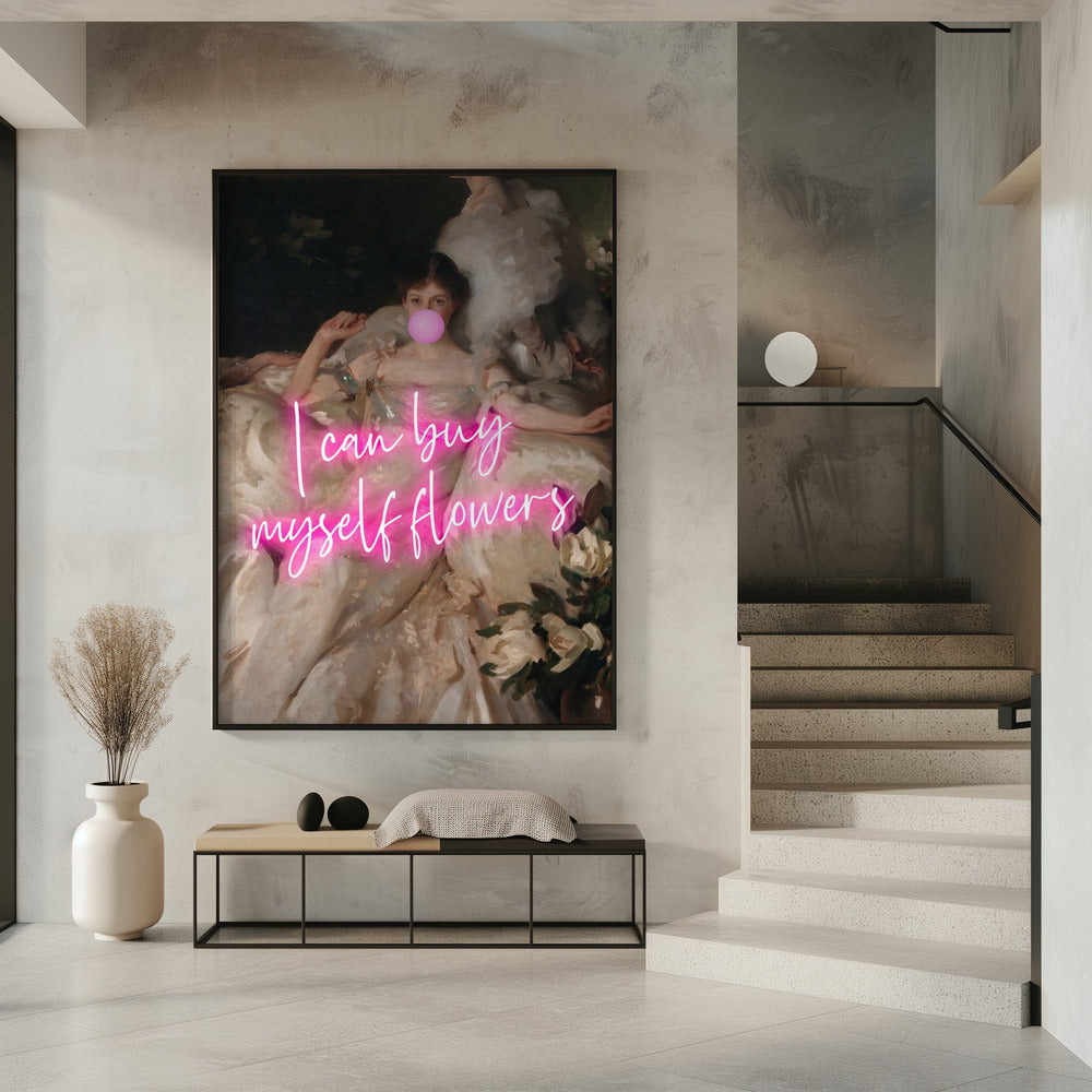 Kaufe mir selbst Blumen6 Ratioiso | Poster