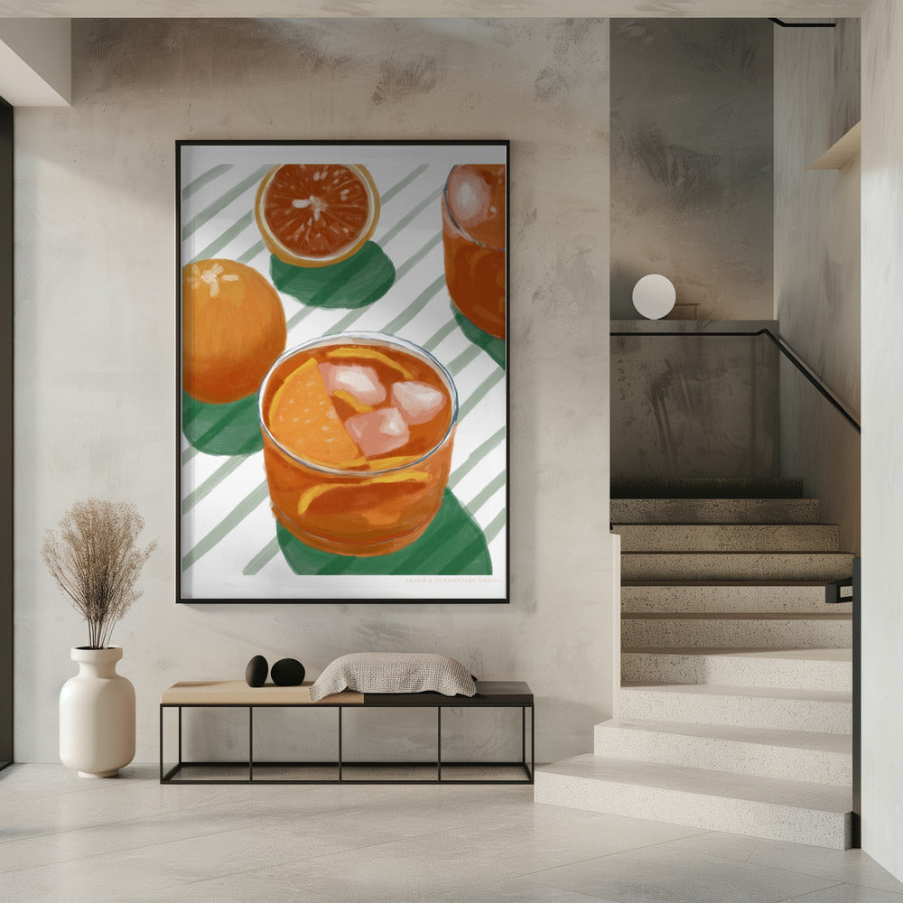 Pandc Cocktailandstripes Kopie 2 | Poster