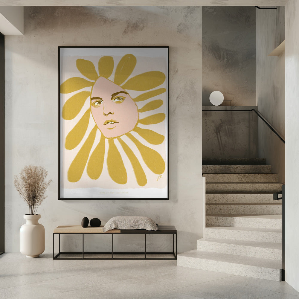 Jlr Flowerhead1 Kopie 2 | Poster