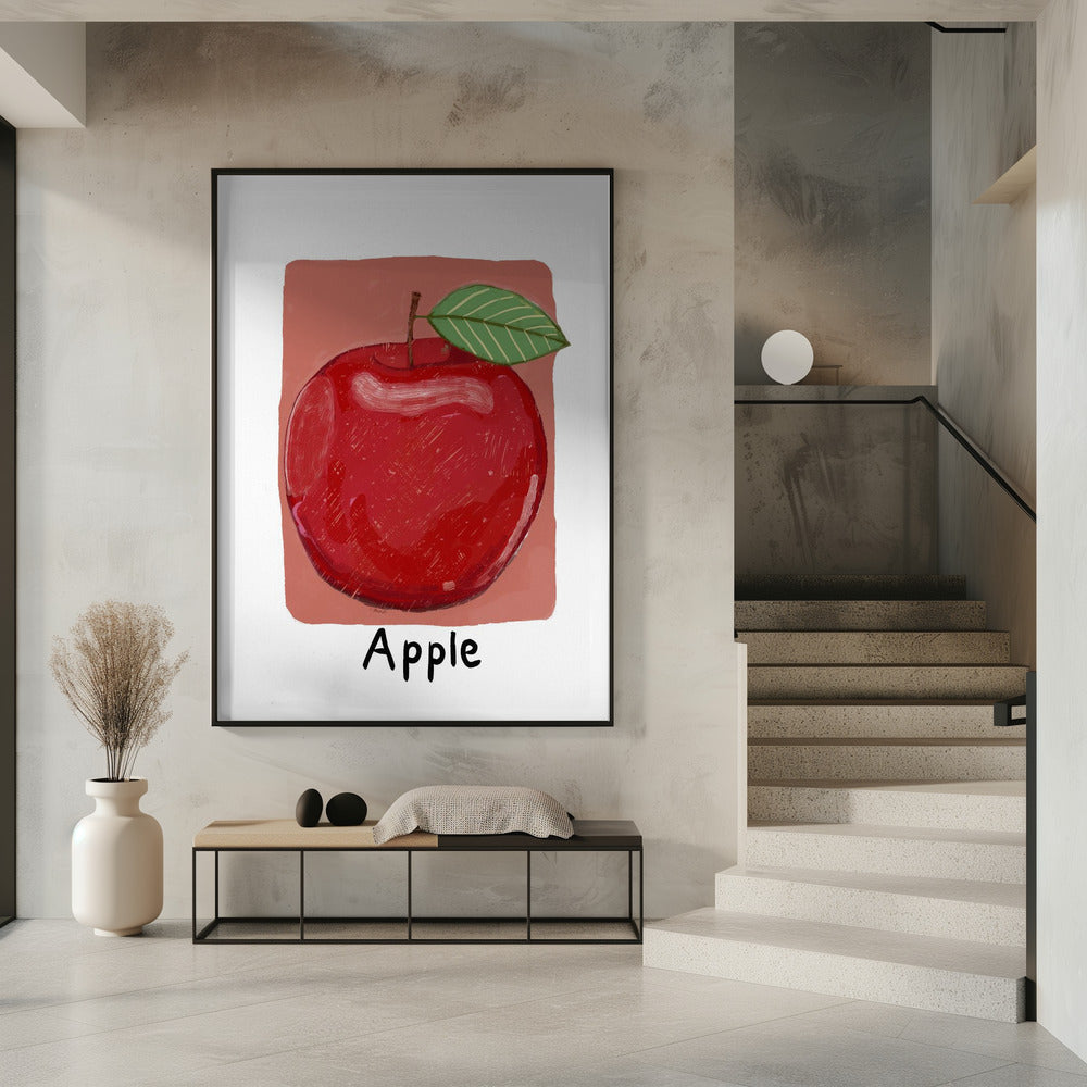 Roter Apfel | Poster