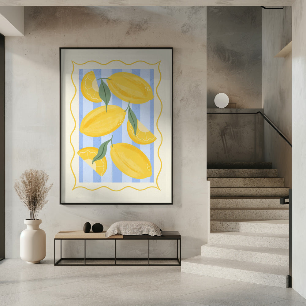 Zitronen aus Italien | Poster