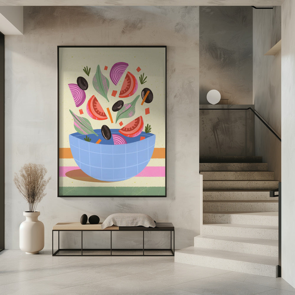 Gemischter Salat | Poster