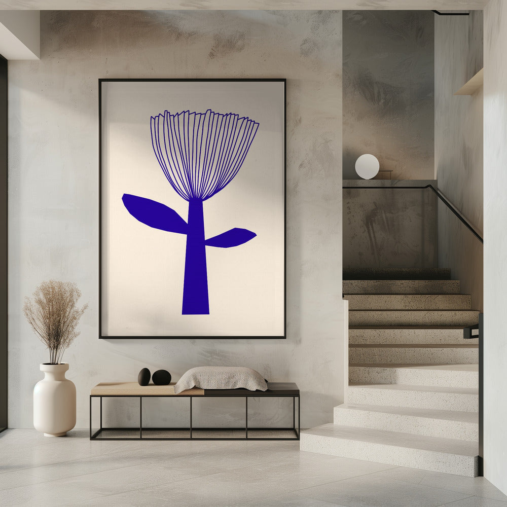 Blume Blau | Poster
