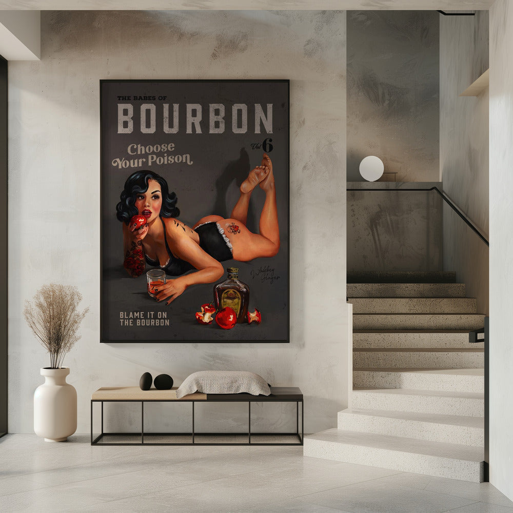 Babes of Bourbon Band 6 Wähle dein Gift Sexy Pinup | Poster