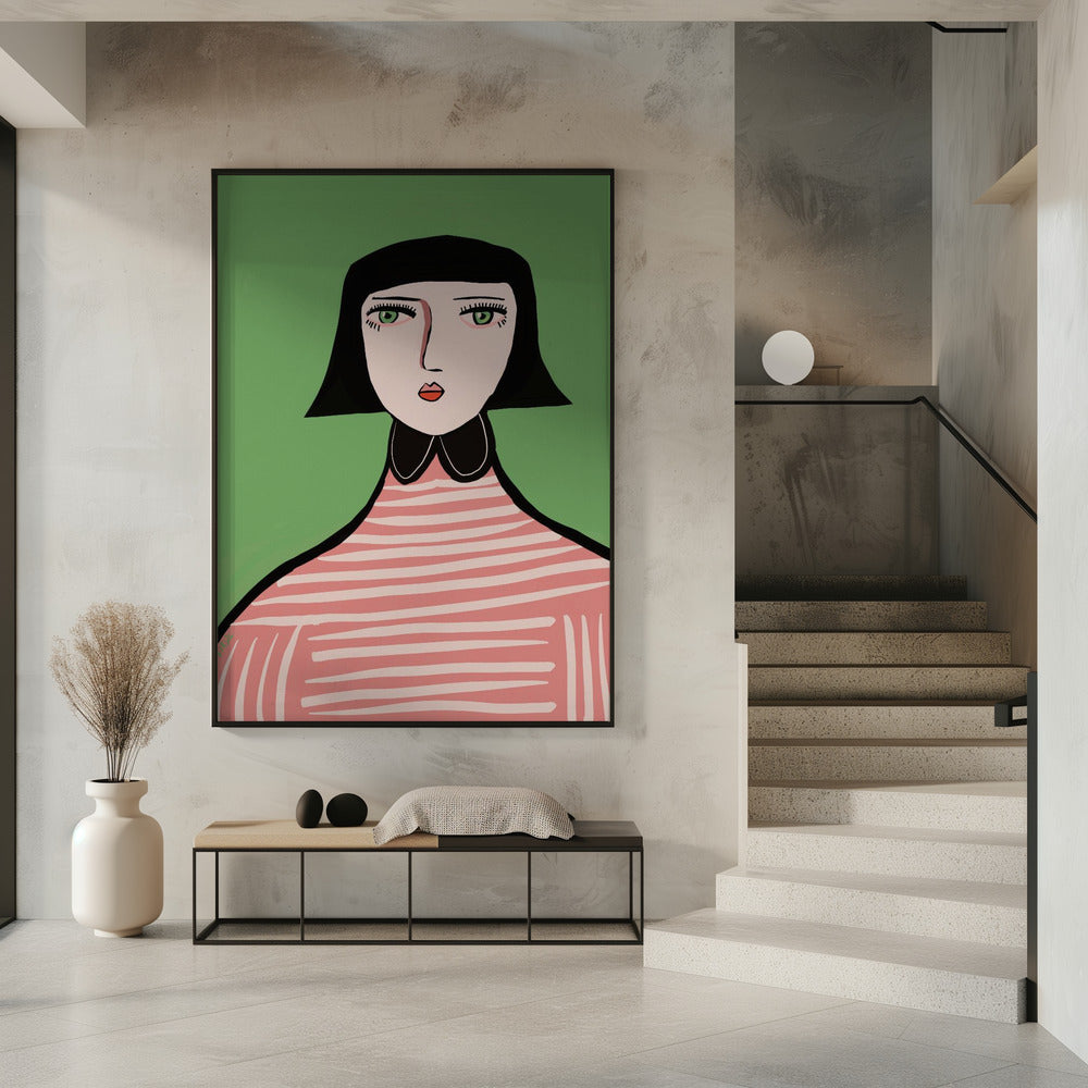 Nice lady | Poster