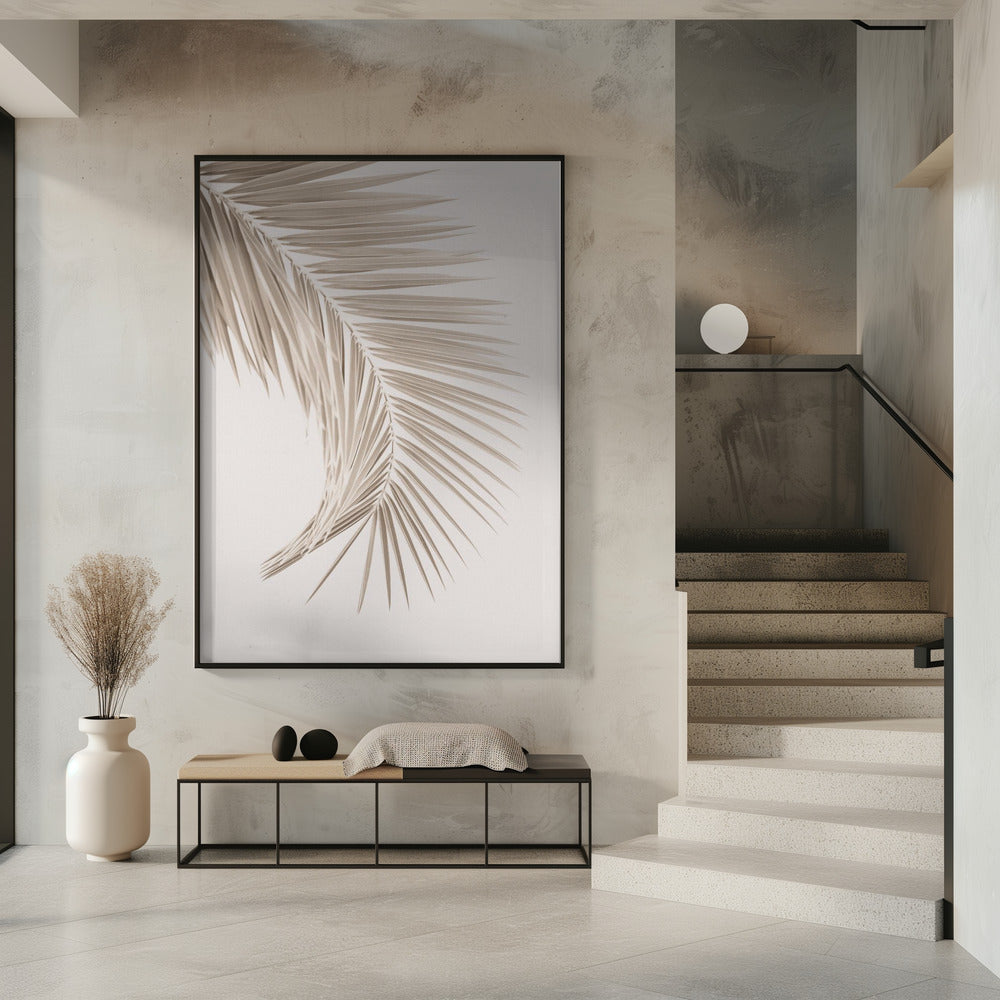Hellbraunes Blatt | Poster