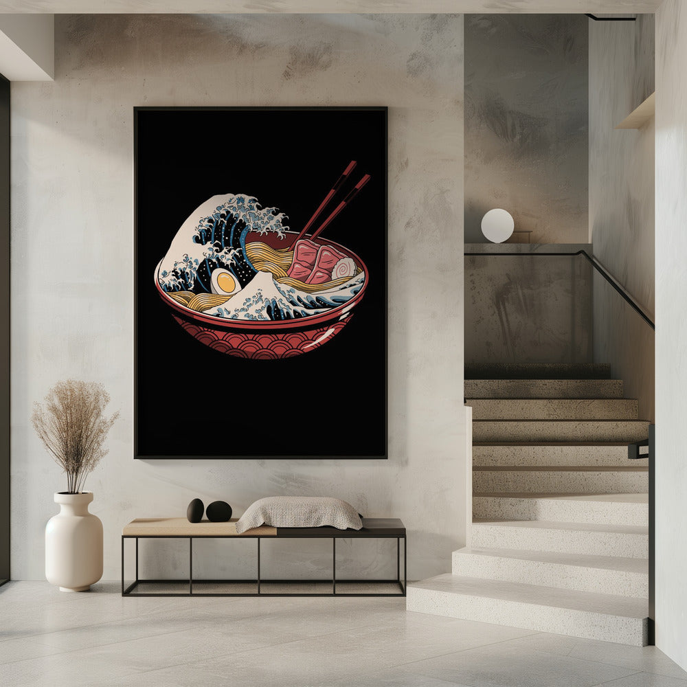 Große Ramen-Welle | Poster