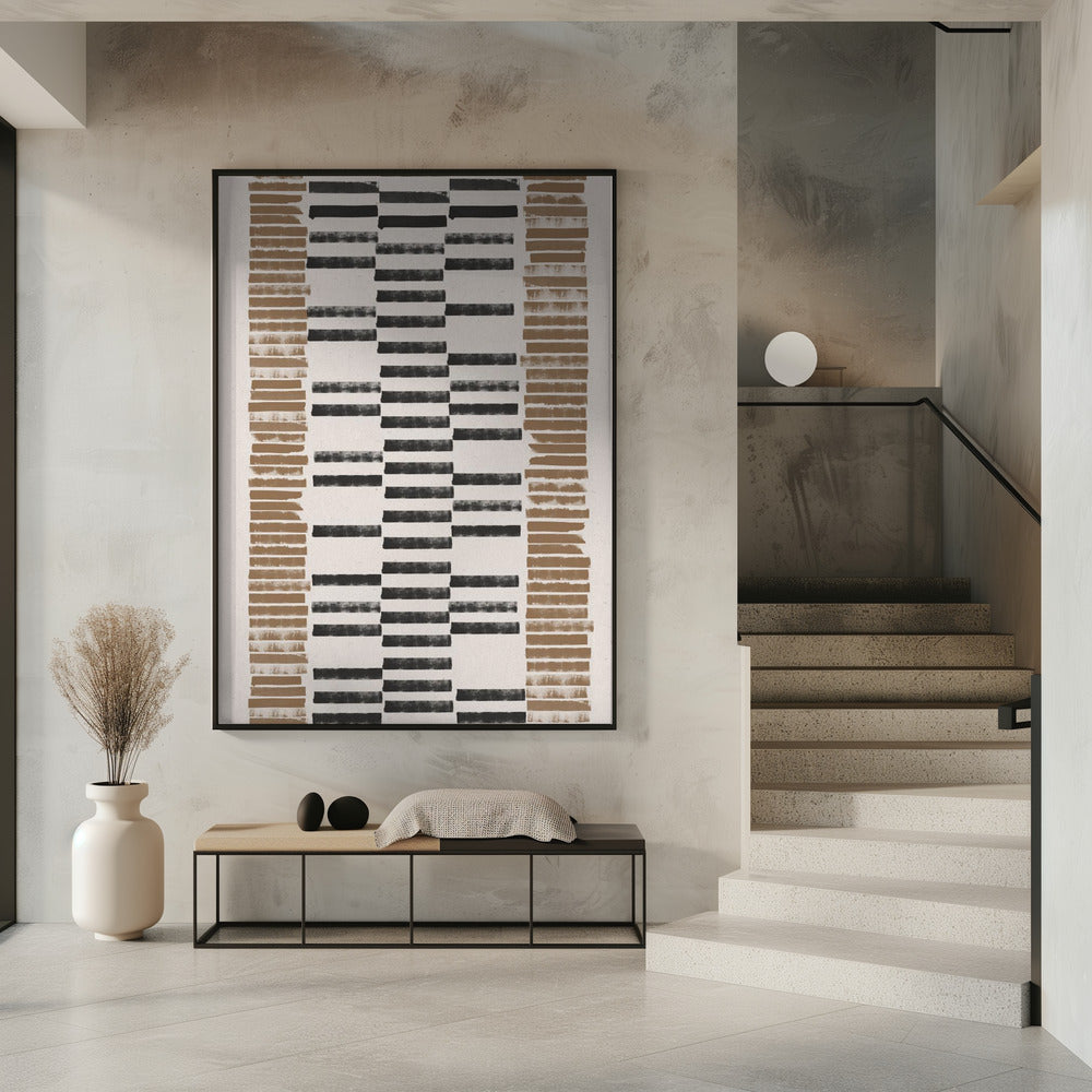 Striped Harmony | Poster