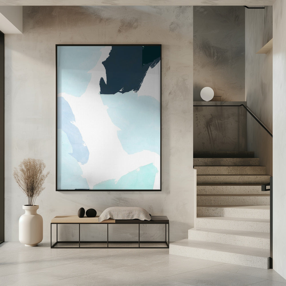 Blaue Farbfelder 2 | Poster