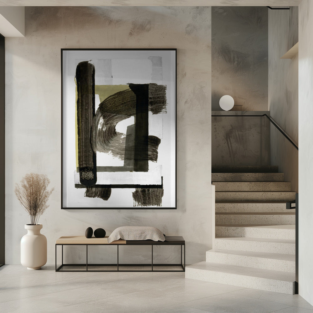 Zen-Pinselstrich 4 | Poster