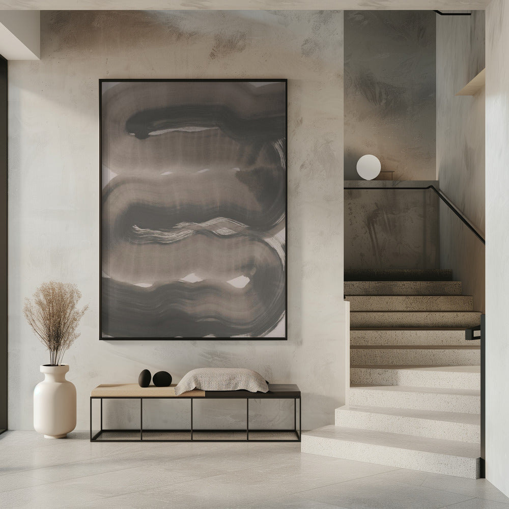 Abstrakte Pinselstriche 163X | Poster