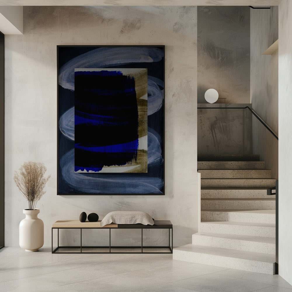 Abstract Brush Strokes 165 | Poster