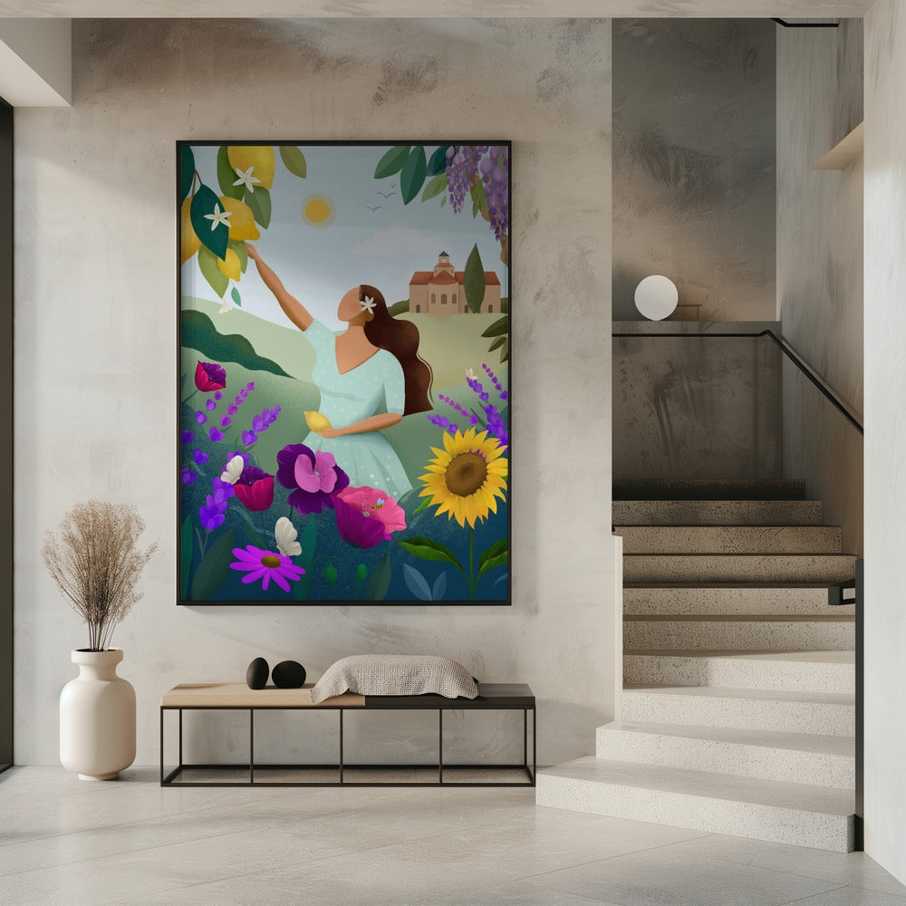 Sommer in der Provence | Poster