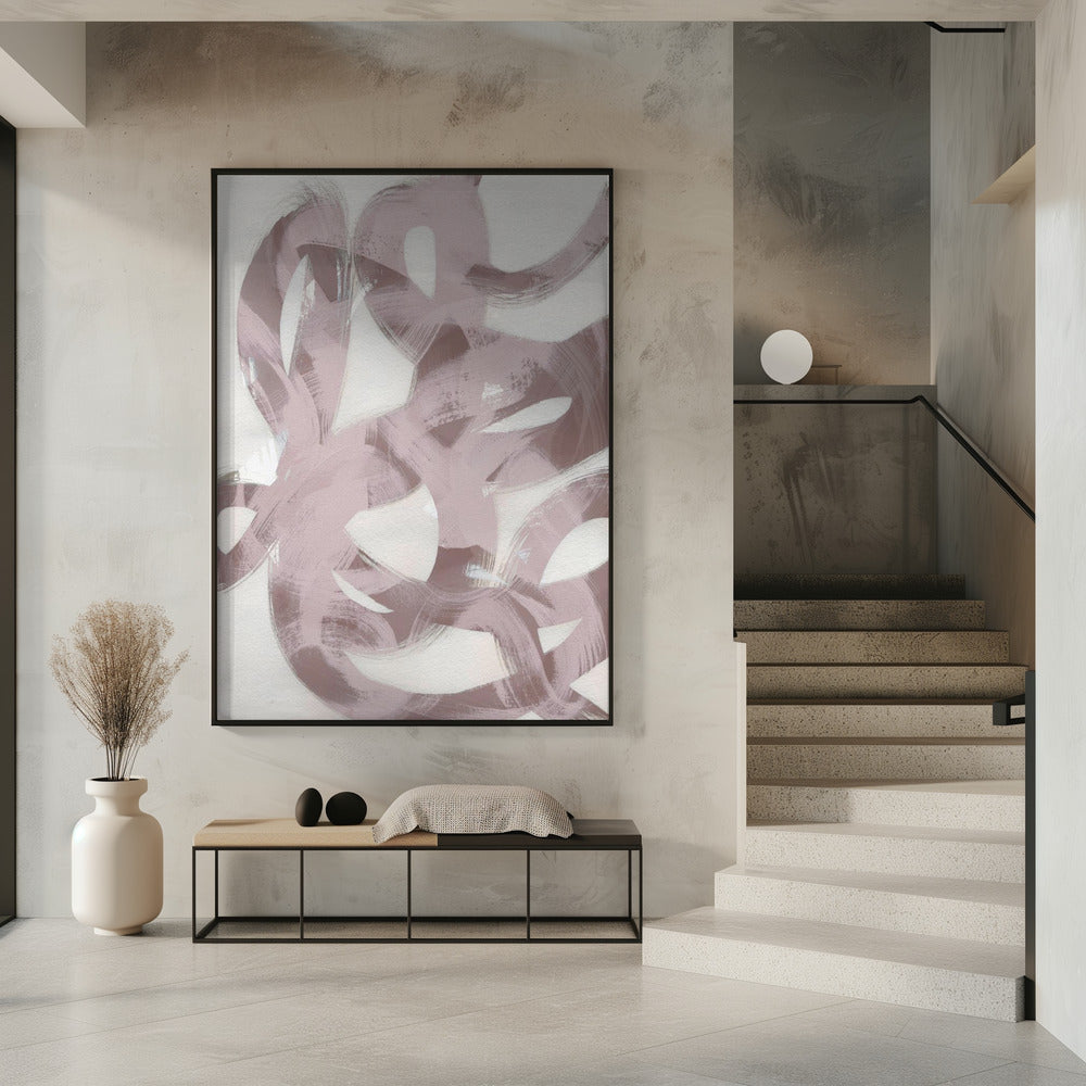 Abstract Brush Strokes 169 | Poster