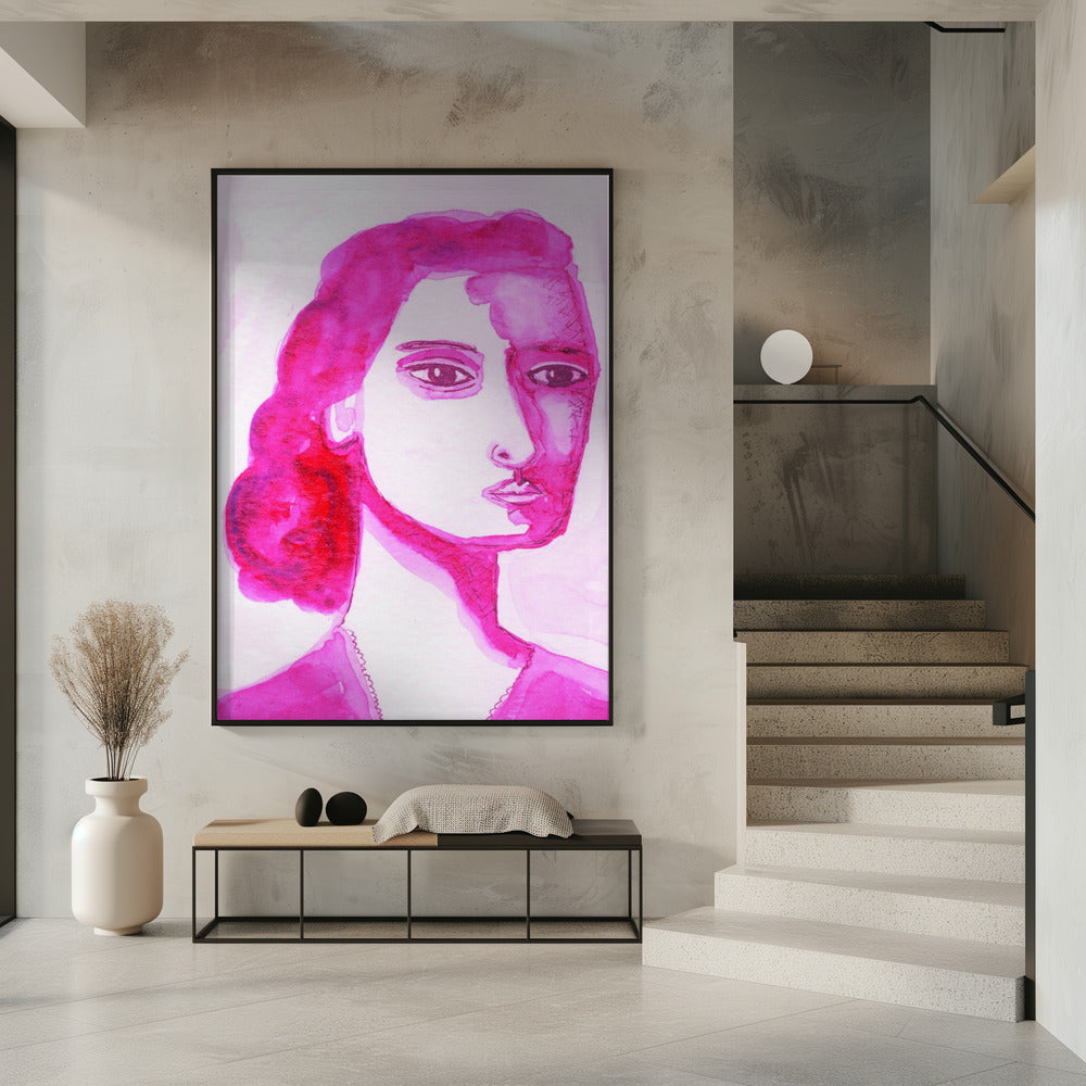 Ich bin eine Frau in Pink | Poster