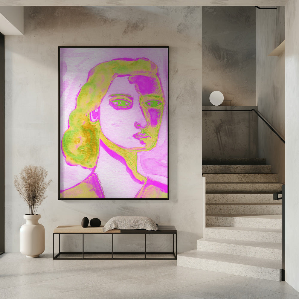 Ich bin eine Frau in Lila | Poster