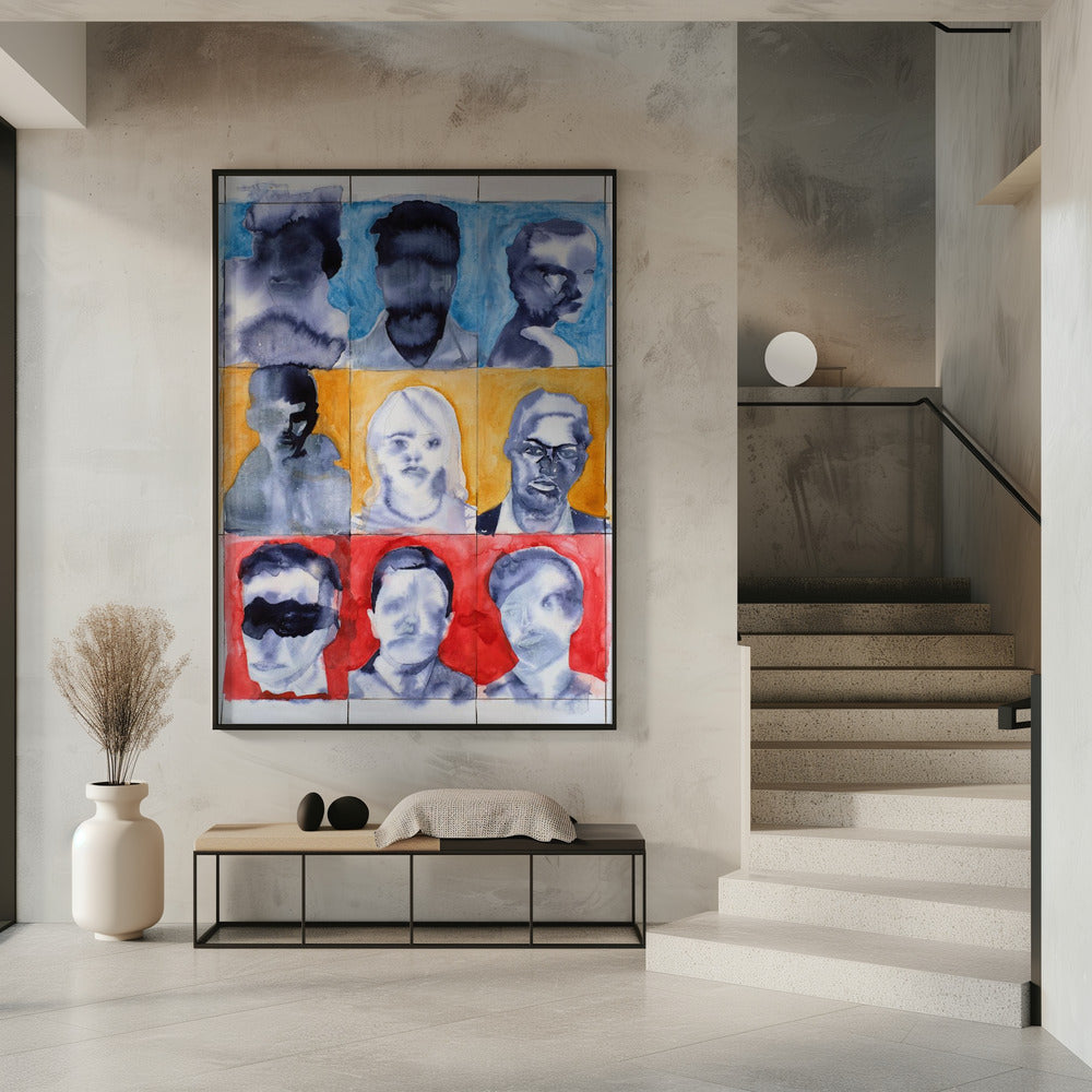 Headshot-Raster Nr. 1 | Poster