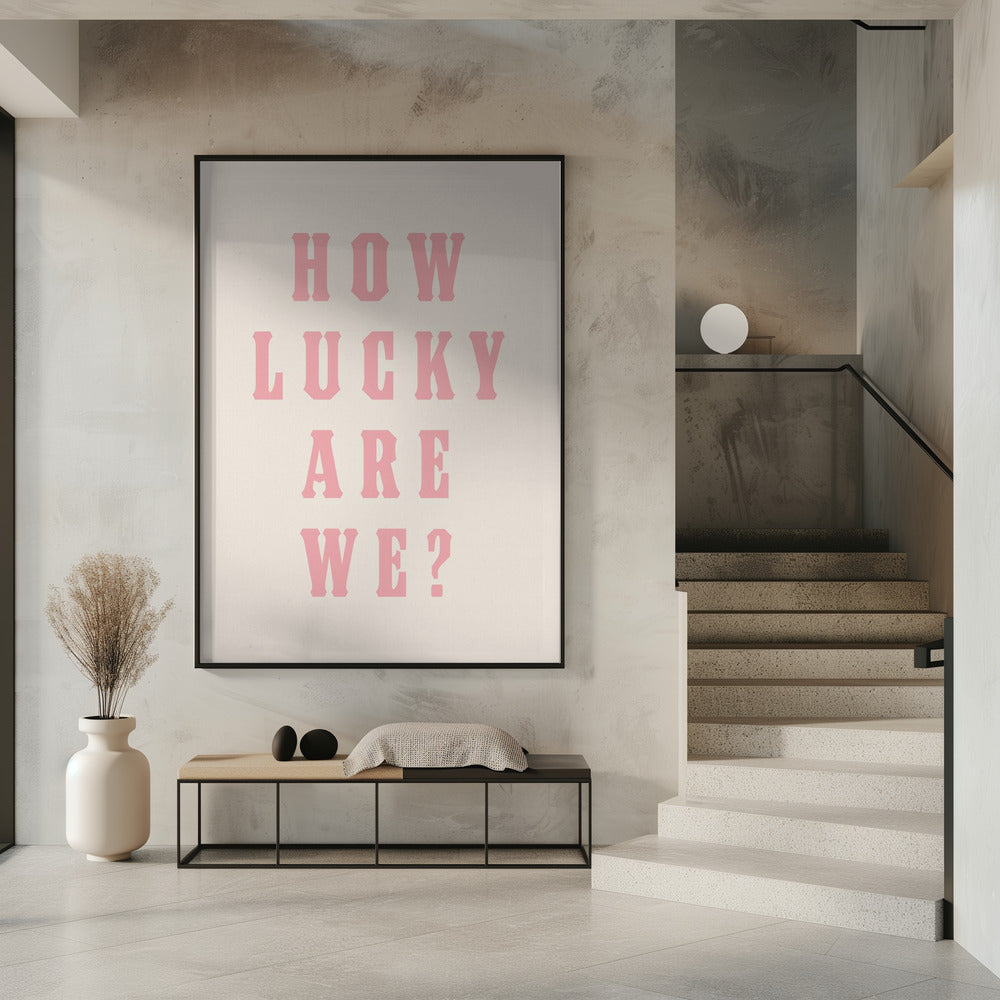 Wie viel Glück haben wir? | Poster