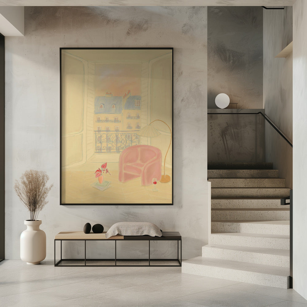 Gemütliche Pariser Wohnung | Poster