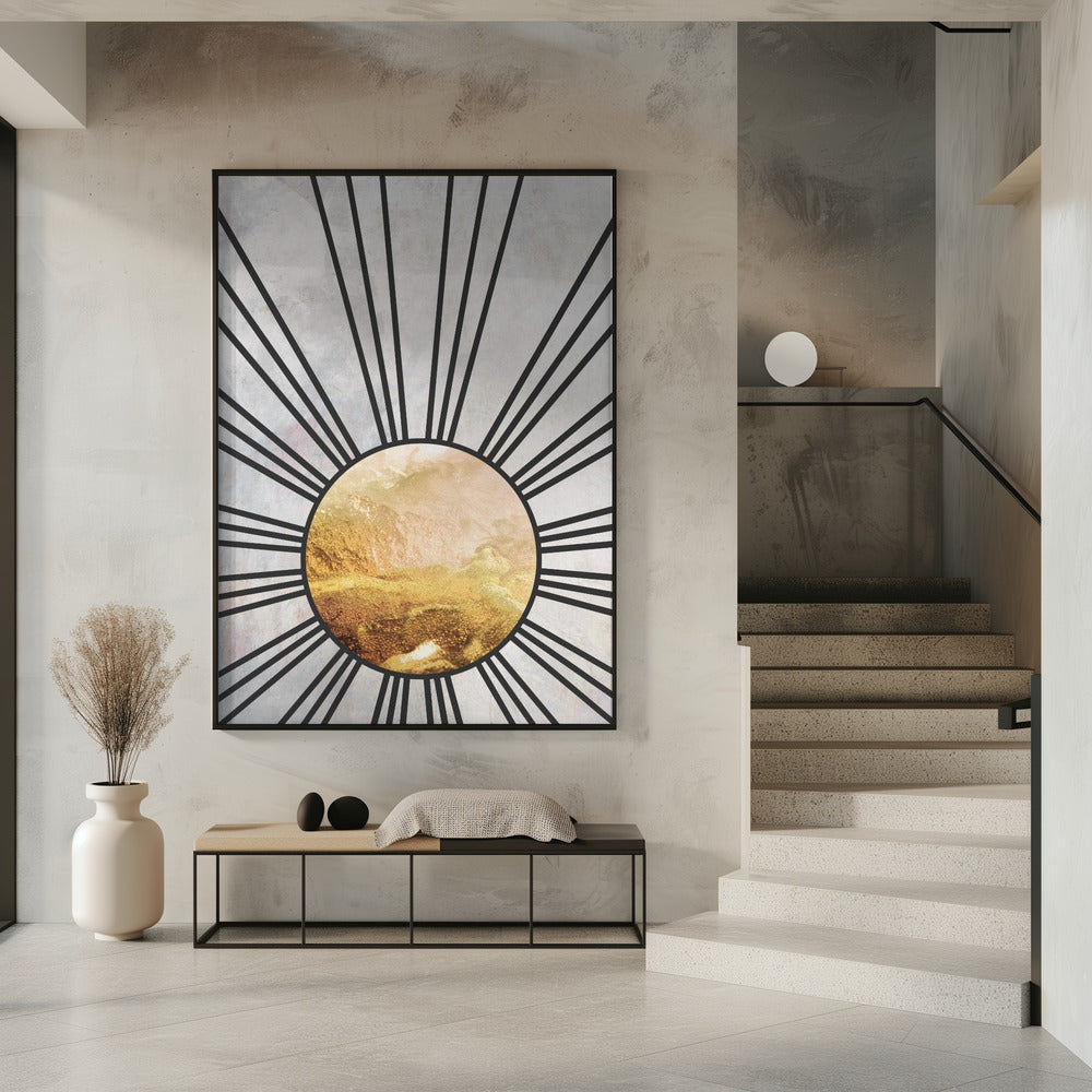 Schwarzes Gold, Mitte Sonne | Poster