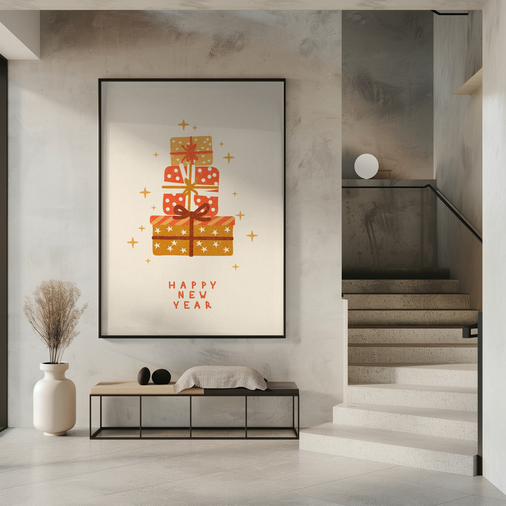 Mountain of gifts | Poster