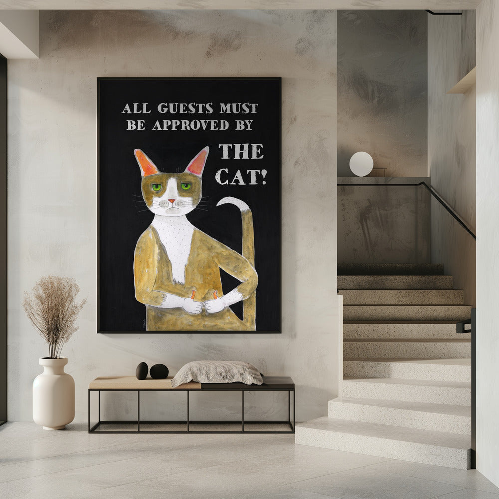 Von der Katze genehmigt | Poster