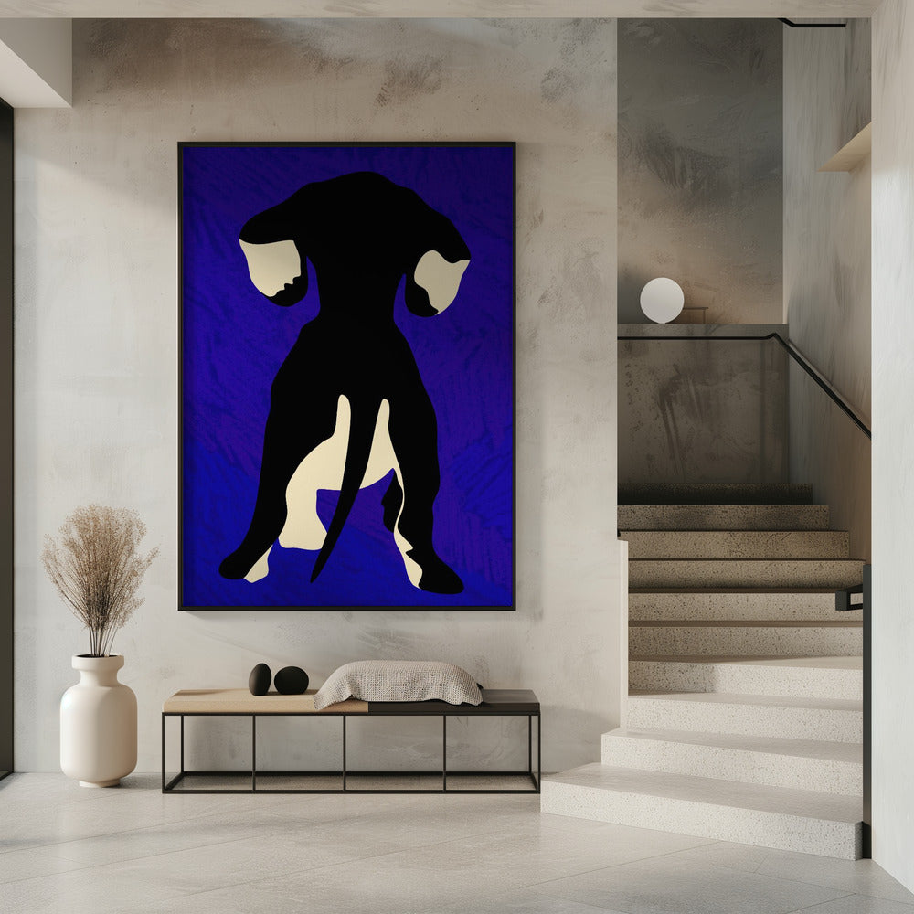 Blue Backdrop | Poster