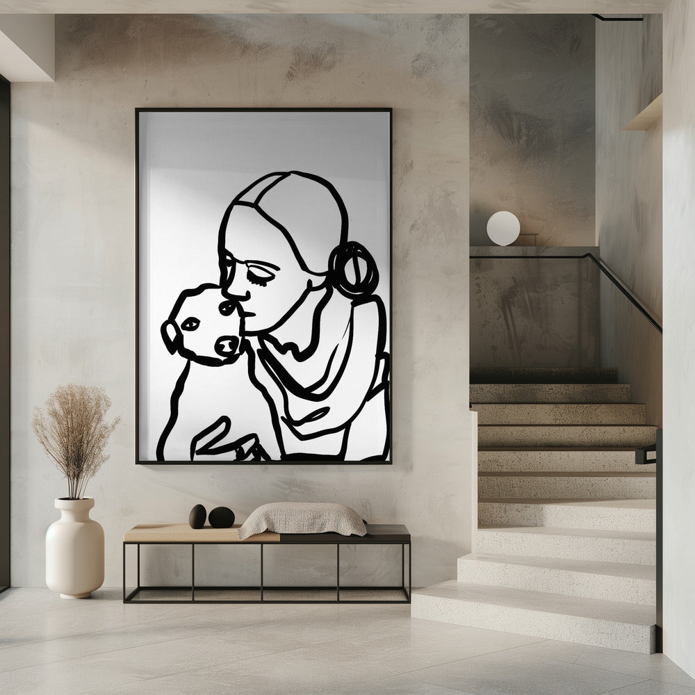 Hunde lieben | Poster