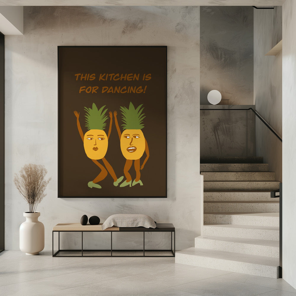 Tanzende Ananas | Poster