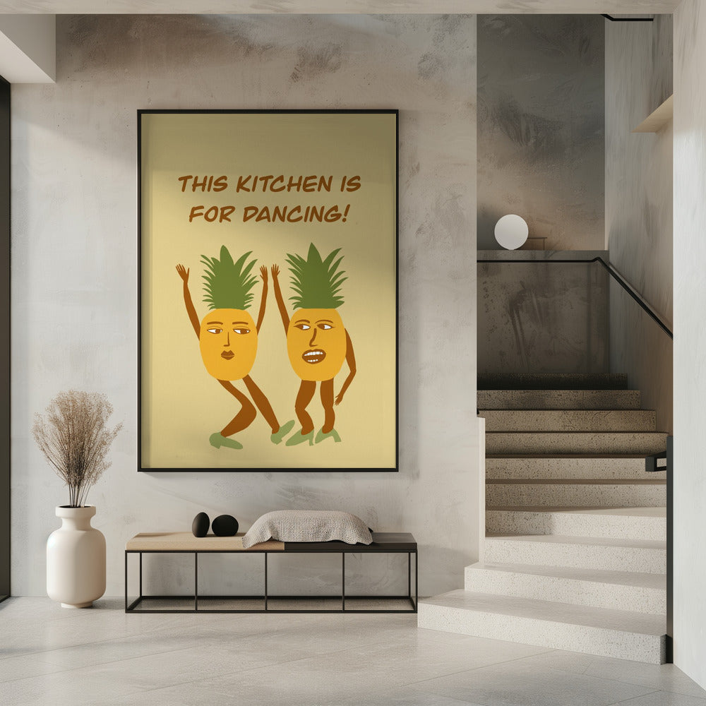 Tanzende Ananas | Poster